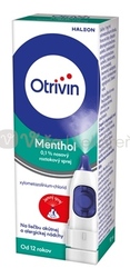 Otrivin Menthol 0,1% Nádcha a upchatý nos