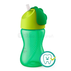 AVENT Hrnček so slamkou (0% BPA) pre chlapca (od 12 mesiacov), 300 ml