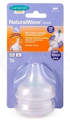 Lansinoh NaturalWave TM Silikónový cumeľ L (rýchly prietok FF)