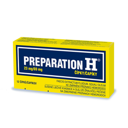 Preparation H Čapíky na liečbu hemoroidov