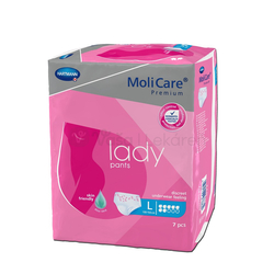 MoliCare Premium Lady Pants 7 kvapiek L Inkontinenčné naťahovacie nohavičky