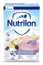 Nutrilon Obilno-mliečna kaša viaczrnná s ovocím (od ukončeného 6. mesiaca)