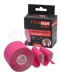 FIXAtape Sport Kineziologická tejpovacia páska elastická Ružová (5 cm x 5 m)