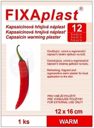 FIXAplast Warm Kapsaicínová hrejivá náplasť (12 x 16 cm)
