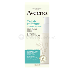 Aveeno Calm+ Restore Pleťové sérum s Trojitým ovseným komplexom