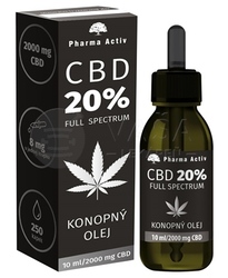 Pharma Activ CBD 20% Full Spectrum Konopný olej