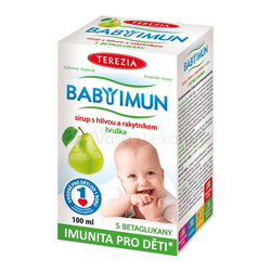 TEREZIA Baby Imun s hlivou ustricovitou a rakytníkom