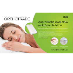 Orthotrade PA500 Anatomická podložka pod krčnú chrbticu