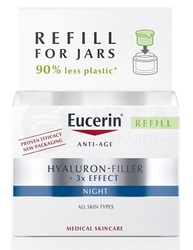 Eucerin Hyaluron-Filler + 3x Effect Nočný krém na všetky typy pleti Refill (Náhradná náplň)