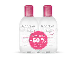 Bioderma Sensibio H2O Festival Micelárna pleťová voda na citlivú pleť (Výhodné duo balenie)