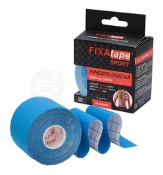FIXAtape Sport Kineziologická tejpovacia páska elastická Modrá (5 cm x 5 m)