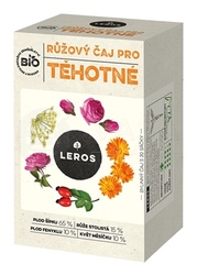 Leros BIO Ružový čaj pre tehotné