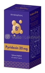 Slovakiapharm Pyridoxín 20 mg