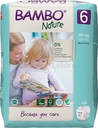 Bambo 6 Detské plienky (16-30 kg)