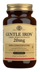 Solgar Železo (bisglycinát železnatý) 20 mg