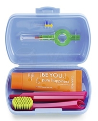 Curaprox Travel set (modrý)