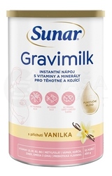 Sunar Gravimilk Nápoj pre tehotné a dojčiace ženy Vanilka