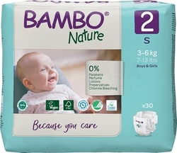 Bambo 2 Detské plienky (3-6 kg)