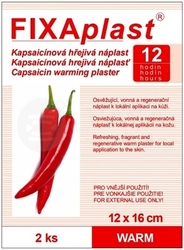 FIXAplast Warm Kapsaicínová hrejivá náplasť (12 x 16 cm)
