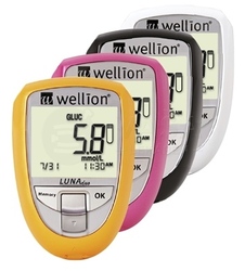 Wellion Luna Duo Glukomer na meranie glukózy a cholesterolu (žltý)