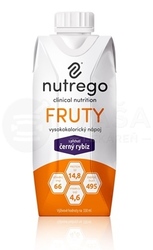 Nutrego Fruty Príchuť čierna ríbezľa