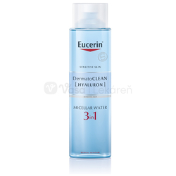 Eucerin DermatoClean Hyaluron Micelárna voda 3v1 na citlivú pleť