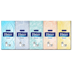 Velvet Classic Hygienické vreckovky 3-vrstvové