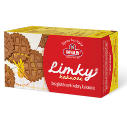 Limky Bezlepkové keksy kakaové neplnené