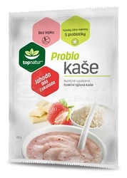 Topnatur Probio Ryžová kaša Jahoda + Biela čokoláda