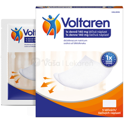 Voltaren 1x denne 140 mg Liečivá náplasť na bolesť chrbta