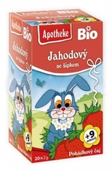 Apotheke Rozprávka BIO  Ovocný čaj Jahodový so smotanou (od ukončeného 9. mesiaca)