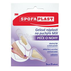 3M SpofaPlast č.913N Gélové náplasti na pľuzgiere (mix veľkostí a tvarov)