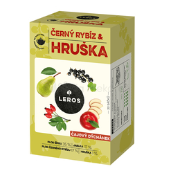 Leros Čajová chvíľka Ovocný čaj Čierna ríbezľa & hruška