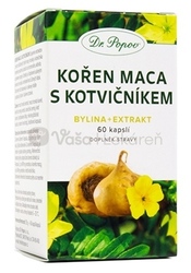 Dr. Popov Koreň Maca s Kotvičníkom