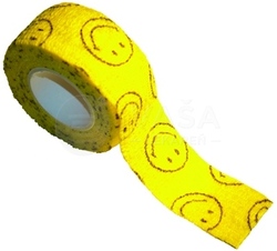 Medic Bandáž Finger Elastická náplasť smajlík (2,5 cm x 4,5 m)