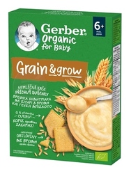 Gerber Organic BIO Nemliečna Pšenično-ovsená kaša Sušienky (od ukončeného 6. mesiaca)