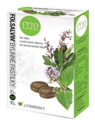 Fyto Folsalvin Bylinné pastilky s vitamínom C