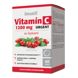 Imunit Vitamín C 1200 mg Urgent so šípkami