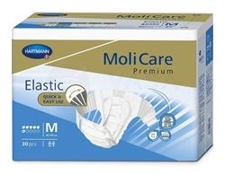 MoliCare Premium Elastic 6 kvapiek M Plienkové nohavičky zalepovacie
