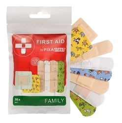 FIXAplast First Aid Family Mix Náplasť (rôzne veľkosti, tvary a motívy)
