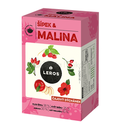 Leros Čajová chvíľka Ovocný čaj Šípka & malina