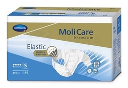 MoliCare Premium Elastic 6 kvapiek S Plienkové nohavičky zalepovacie