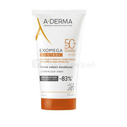 A-DERMA Exomega Control Slnečný emolienčný krém SPF50+