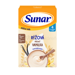 Sunar Mliečna kaša ryžová Vanilková (od ukončeného 4. mesiaca)