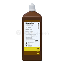 Betadine Dezinfekčné mydlo 75 mg/ml