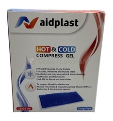 Aidplast Kompresný gélový obklad - teplý, studený (13 x 26 cm)