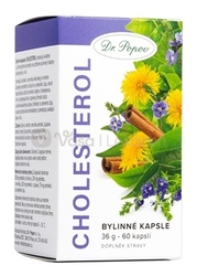 Dr. Popov Bylinné kapsuly Cholesterol