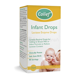 Colief Infant Drops Lactase Enzyme Kvapky do mlieka proti kolike
