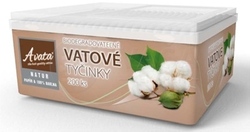 A vata Natur Biodegradovateľné vatové tyčinky v boxe