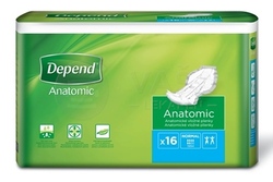 Depend Anatomic Normal Vkladacie plienky